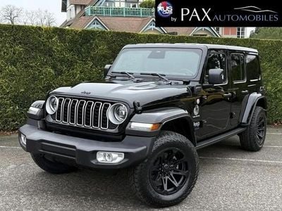 Noir Occasion 2024 Jeep Wrangler Sahara SUV | 93 260 €