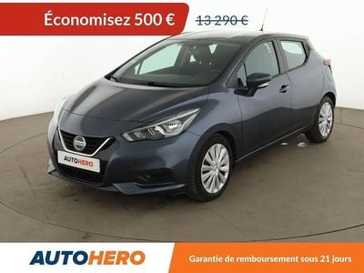 Gris Occasion 2019 Nissan Micra Acenta Citadine | 12 790 € (Bon prix)
