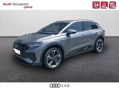 Gris typhon métallisé Occasion 2025 Audi Q4 e-tron S-Line SUV | 64 178 €