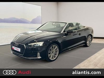 Occasion Audi A5 Cabriolet Advanced 190 ch (139 kW) 2020 Noir mythe métallisé Cabriolet