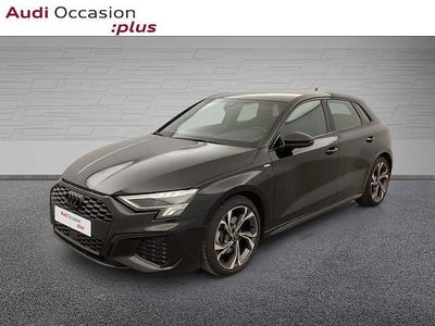 Noir mythe métallisé Occasion 2023 Audi A3 S-Line | 32 880 € (Prix juste)