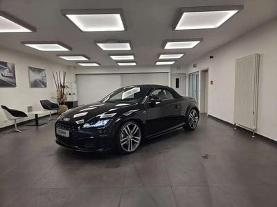Noir Occasion 2019 Audi TT Roadster S-Line Cabriolet | 32 900 €
