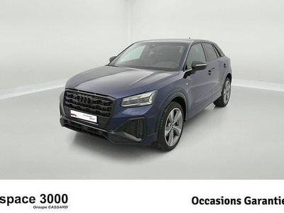 Occasion Audi Q2 Black Edition 150 ch (110 kW) 2024 Bleu navarre métallisé SUV