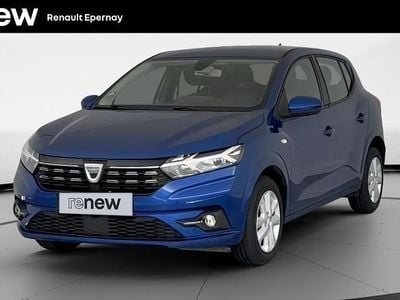 Bleu Occasion 2022 Dacia Sandero Comfort Citadine | 13 499 € (Prix juste)