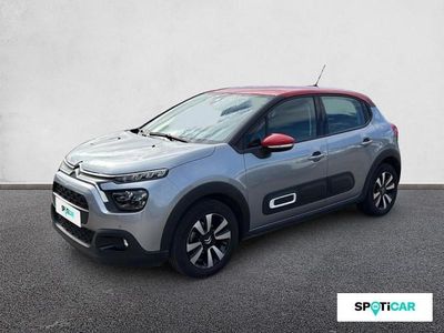 Gris Occasion 2020 Citroën C3 PureTech Citadine | 11 100 € (Prix assez cher)
