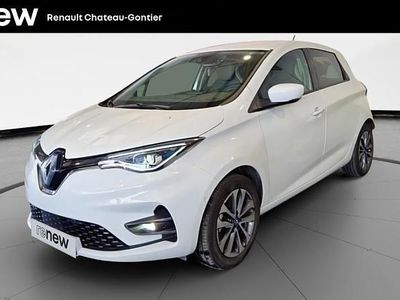 Blanc Occasion 2020 Renault Zoe Intens Citadine | 13 990 € (Prix assez cher)