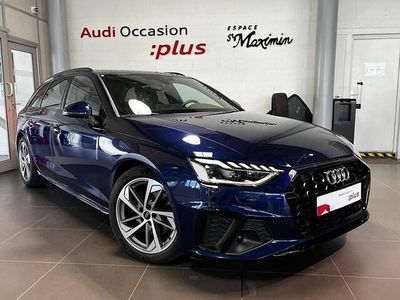 Bleu navarre métallisé Occasion 2024 Audi A4 Competition Break | 42 990 € (Prix cher)