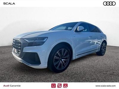 Blanc carrare Occasion 2019 Audi Q8 S-Line SUV | 59 990 € (Prix juste)