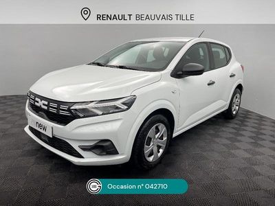 Blanc Occasion 2023 Dacia Sandero Essentiel Citadine | 11 990 € (Prix juste)