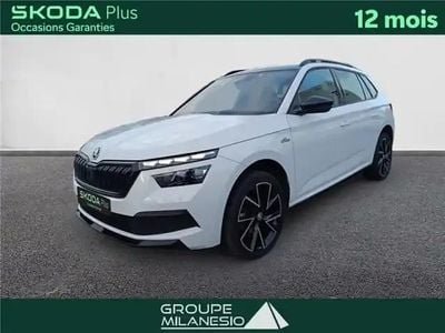 Occasion Skoda Kamiq Monte Carlo 150 ch (110 kW) 2022 Blanc SUV