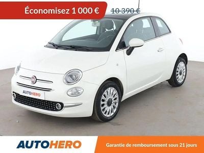 Blanc Occasion 2018 Fiat 500 Lounge Citadine | 9 390 € (Bon prix)