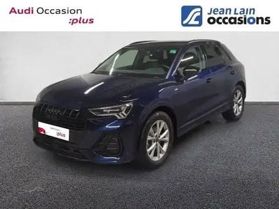 Bleu navarre métallisé Occasion 2025 Audi Q3 S-line plus SUV | 43 590 € (Prix juste)