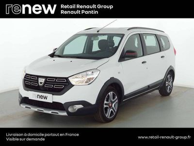 occasion Dacia Lodgy Blue dCi 115 7 places SL Techroad 5 portes Diesel Manuelle Blanc