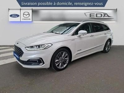 Blanc Occasion 2019 Ford Mondeo Vignale Break | 18 990 € (Prix juste)