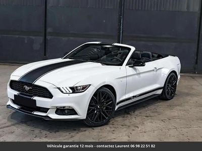 Blanc Occasion 2016 Ford Mustang Premium Cabriolet | 26 274 € (Prix assez cher)