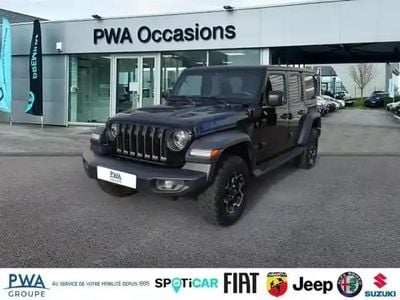 Blanc Occasion 2021 Jeep Wrangler Unlimited Rubicon SUV | 55 990 € (Prix assez cher)