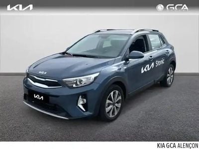 Bleu denim métallisé Occasion 2024 Kia Stonic Active SUV | 20 990 € (Prix assez cher)