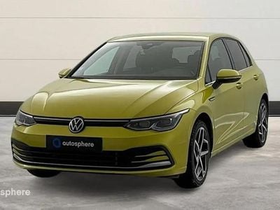 Jaune Occasion 2020 VW Golf VIII Style Berline | 22 499 € (Prix juste)