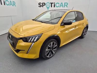 Jaune Occasion 2021 Peugeot e-208 Citadine | 13 990 € (Prix juste)
