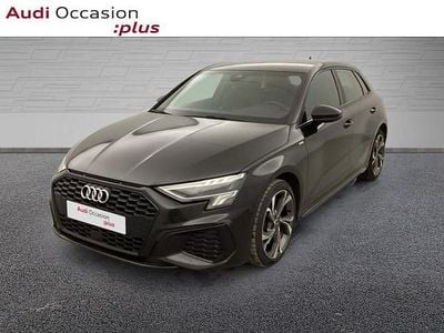 Noir mythe métallisé Occasion 2022 Audi A3 S-Line | 32 890 € (Prix assez cher)