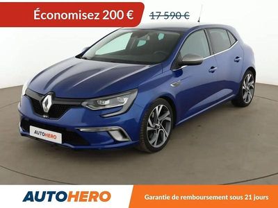 Bleu Occasion 2017 Renault Mégane IV GT Berline | 17 390 € (Prix juste)