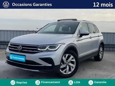 Reflet d'argent métallisée Occasion 2022 VW Tiguan Elegance SUV | 30 789 € (Prix juste)