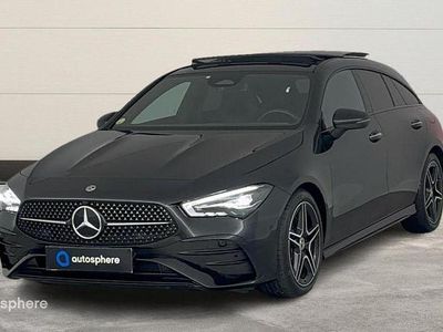 Noir Occasion 2024 Mercedes CLA200 Shooting Brake AMG line Break | 39 799 € (Prix assez cher)