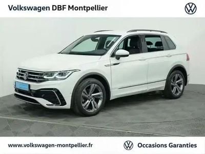 Blanc Occasion 2023 VW Tiguan R-line SUV | 37 880 € (Prix juste)