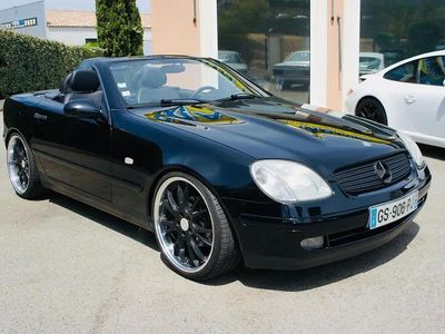 Occasion Mercedes SLK200 136 ch (100 kW) 1998 Noir Cabriolet