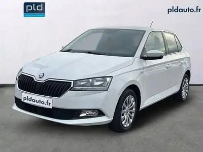 Blanc Occasion 2019 Skoda Fabia Berline | 12 490 € (Super prix)
