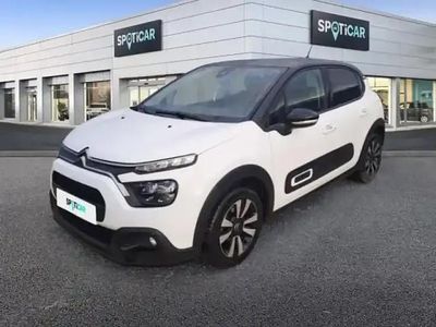 Blanc banquise (o) noir perla nera Occasion 2023 Citroën C3 PureTech Berline | 11 890 € (Bon prix)