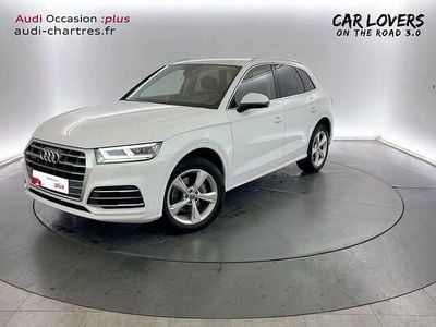 Blanc ibis Occasion 2018 Audi Q5 Sport SUV | 24 300 € (Bon prix)