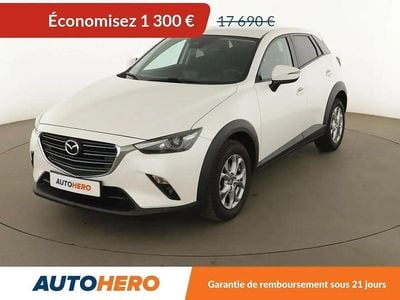 Blanc Occasion 2019 Mazda CX-3 SUV | 16 390 € (Bon prix)