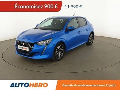 Bleu Occasion 2020 Peugeot 208 Allure Citadine | 11 090 € (Bon prix)