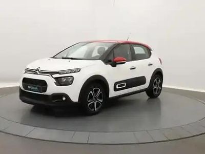 Blanc Occasion 2022 Citroën C3 PureTech Citadine | 10 590 € (Bon prix)