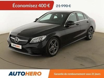 Noir Occasion 2018 Mercedes C200 AMG line Berline | 21 590 € (Super prix)