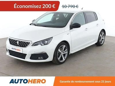 Blanc Occasion 2017 Peugeot 308 GT-line Berline | 10 590 € (Bon prix)