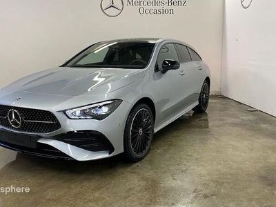Argent hightech métallisé Occasion 2024 Mercedes CLA250e Shooting Brake AMG line Break | 42 990 € (Prix assez cher)