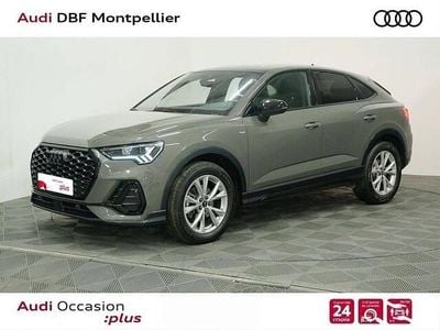 Gris chronos métallisé Occasion 2025 Audi Q3 Sportback S-line plus SUV | 49 880 € (Prix cher)