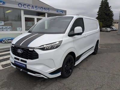 Blanc glacier Occasion 2025 Ford Transit Custom Sport | 43 851 € (Prix assez cher)