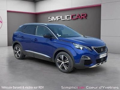 Bleu Occasion 2019 Peugeot 3008 GT-line Monospace | 14 450 € (Super prix)