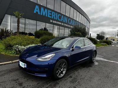 Occasion Tesla Model 3 Long Range AWD 339 kW (462 ch) 2020 Bleu Berline