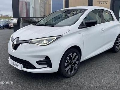 Blanc Occasion 2021 Renault Zoe LIMITED Citadine | 14 799 € (Prix assez cher)
