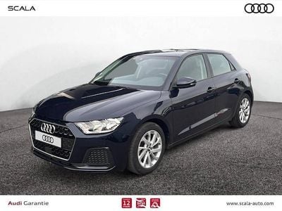 Occasion Audi A1 Sportback Design 116 ch (85 kW) 2020 Bleu firmament métallisé Citadine