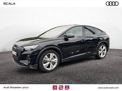 Noir mythe métallisé Occasion 2024 Audi Q4 Sportback e-tron Design SUV | 41 990 € (Bon prix)
