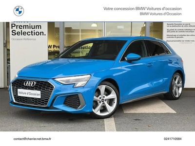 Bleu Occasion 2021 Audi A3 S-Line Berline | 27 900 € (Prix juste)