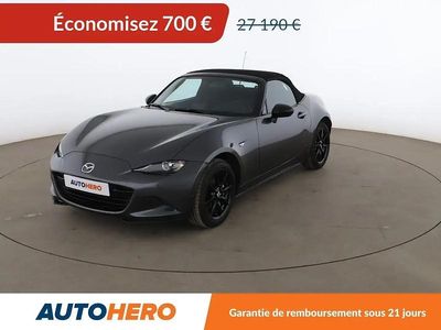 Occasion Mazda MX5 Prime-Line 132 ch (97 kW) 2022 Gris Cabriolet