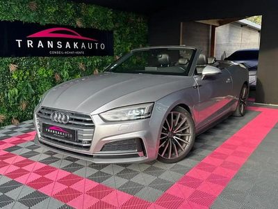 Gris Occasion 2018 Audi A5 Cabriolet S-Line Cabriolet | 25 990 € (Prix juste)
