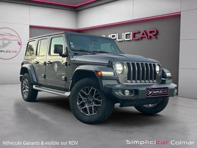 Gris Occasion 2021 Jeep Wrangler Unlimited Overland SUV | 47 980 € (Super prix)