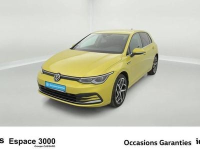 Occasion VW Golf VII Style 150 ch (110 kW) 2020 Jaune Berline